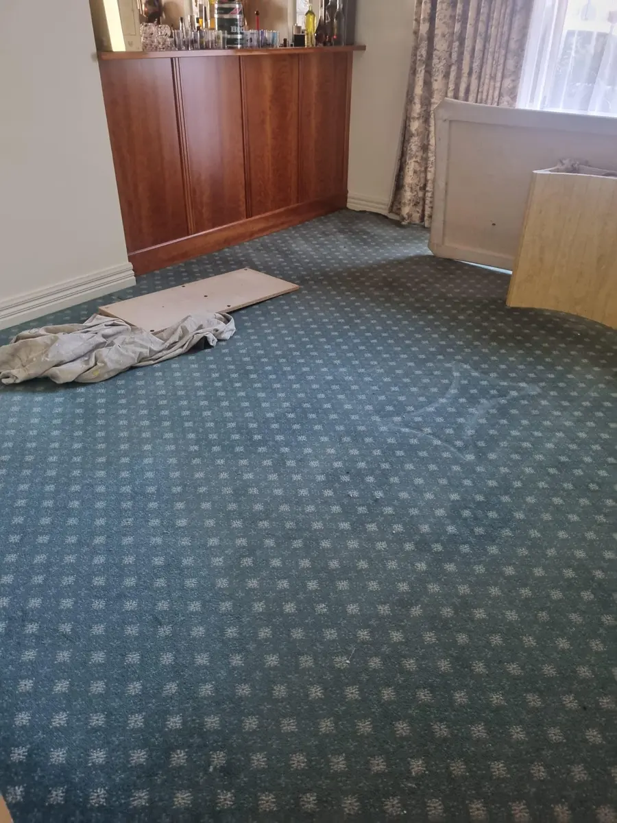 Before: Stripped back and re-laid for a bedroom refresh