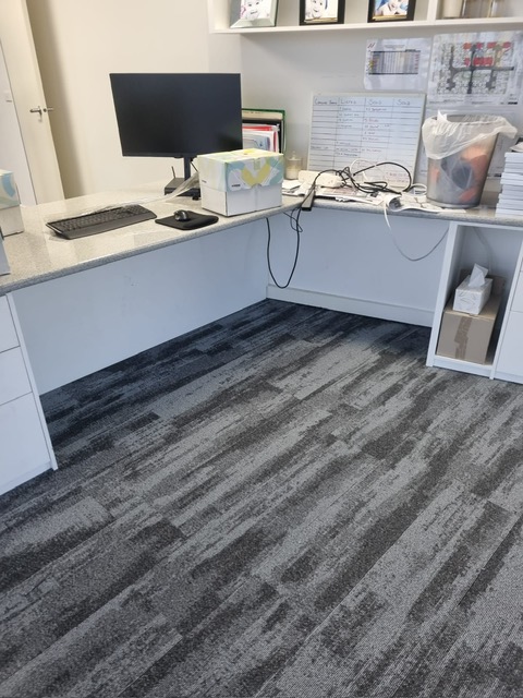 Finished carpet work by Fadel's Carpet Laying