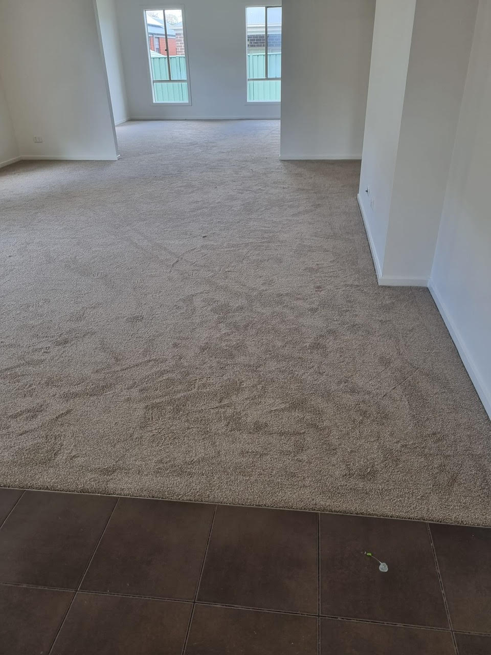 Finished carpet work by Fadel's Carpet Laying