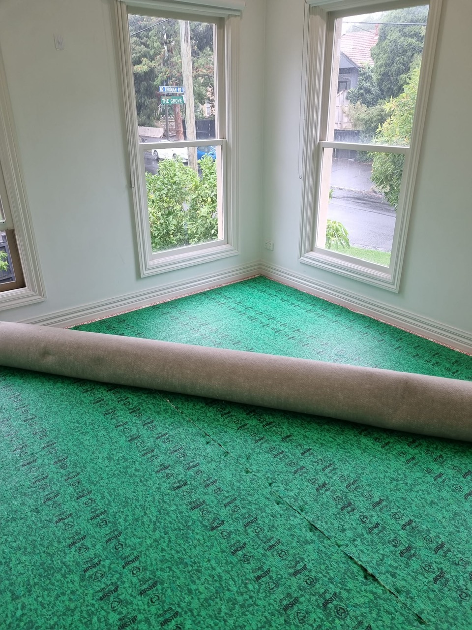Finished carpet work by Fadel's Carpet Laying